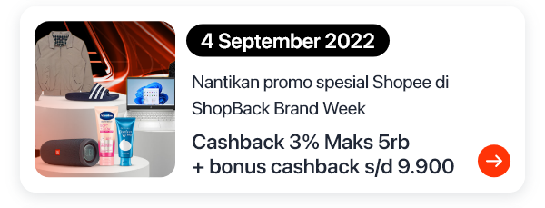 Reminder ShopBack Brand Week
