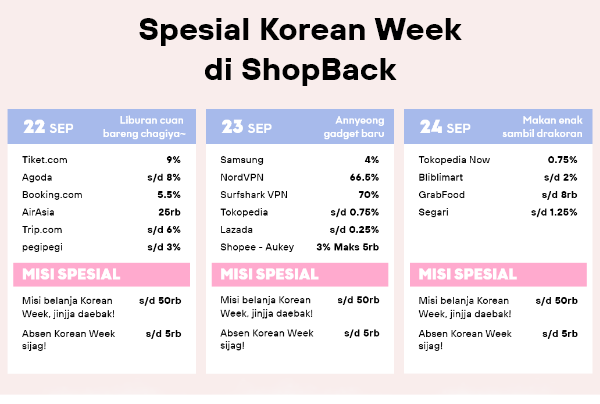 Korean Week Calendar