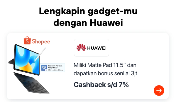 Shopee Huawei Matte Pad